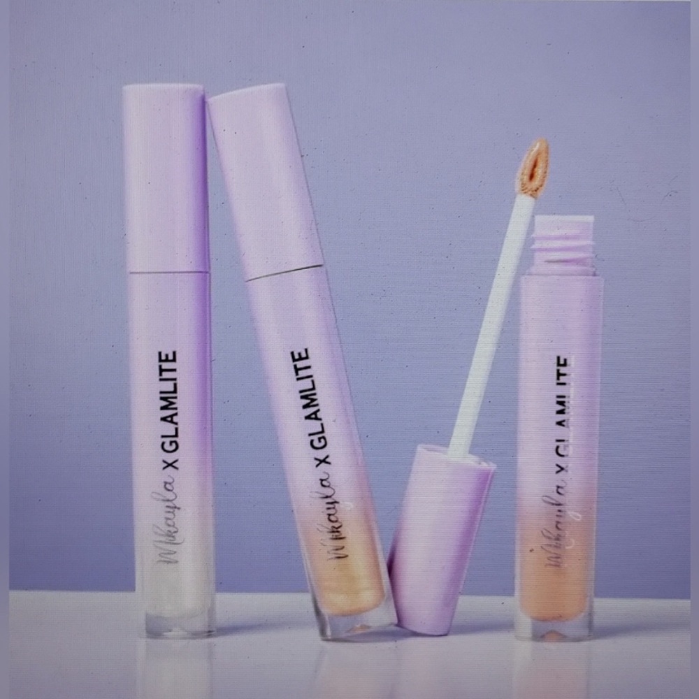 NIB - Mikayla X Glamlite Lip Gloss Set - Vegan - Cruelty Free - Allergy Tested